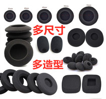 Headphone microphone customer service telephone traffic Bluetooth rear hanging sports intercom sponge headphones in ear-type ear cover