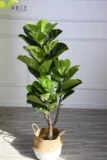Nordic High -Simulation Bonsai Plant Plant Artificial Floweant Piano Leaf Banyan с декоративной кустарником приземления INS