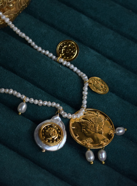 贝玛a原创设计巴洛克叉子珍珠