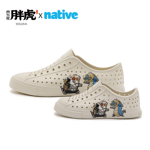 官方正品native亲子洞洞鞋男童女童卡通凉鞋母女休闲鞋沙滩涉水鞋 - 图2