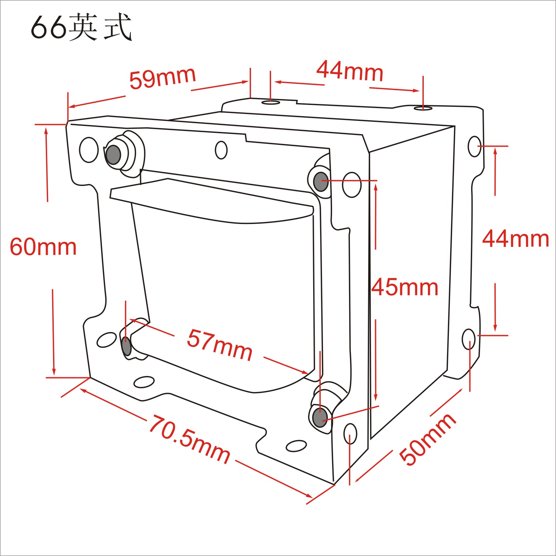 10W 3.5k 5k单端输出牛 EL84/6V6/2A3胆机输出变压器专业定做-图0