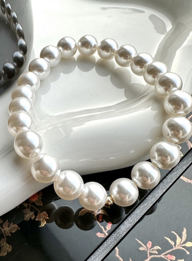 【99元3件】Siaon 施家珍珠弹力手链女小“金”珠新中式手串