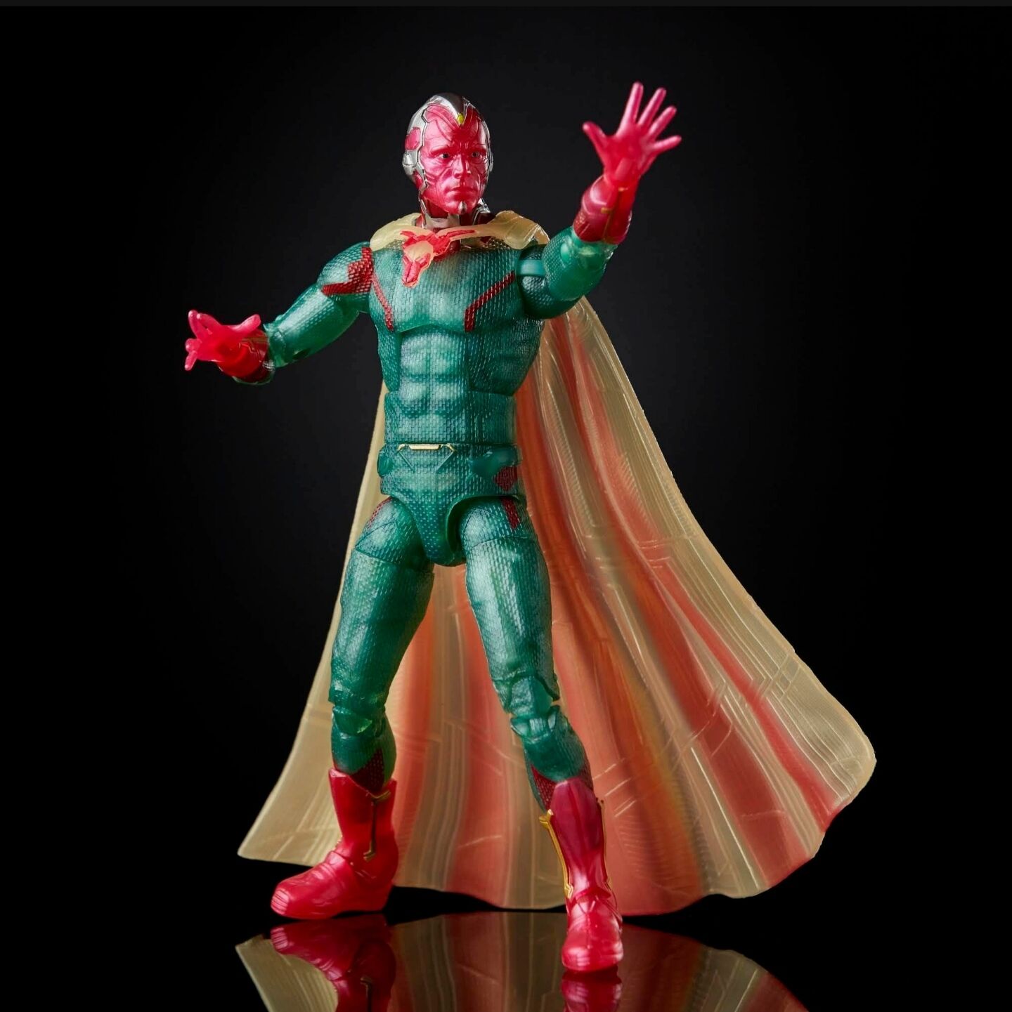 正版散货 Marvel Legends 内战 幻视 6寸可动人偶模型 - 图2