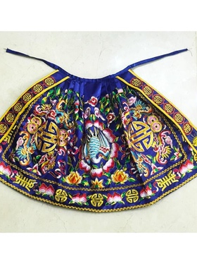 好财气 彩绘刺绣大伯公土地公公服装土地婆神像披风神明衣服神袍