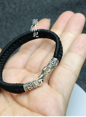 绳结纪原创男女10mm宽版红手绳