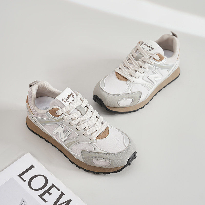 新百伦2026冬季潮流百搭休闲男鞋平底舒适德训板鞋运动鞋情侣同款,淘宝优惠券,粉丝福利购,淘宝优惠卷