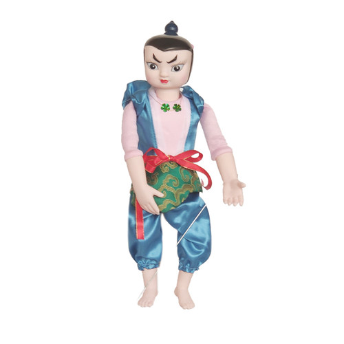 杖头木偶娃娃推荐葫芦兄弟幼儿园儿童启蒙傀儡人偶可动玩具包邮 - 图3