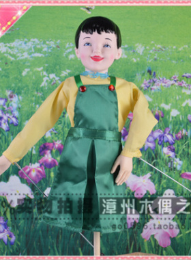 一家人女孩福建非遗学教具木偶