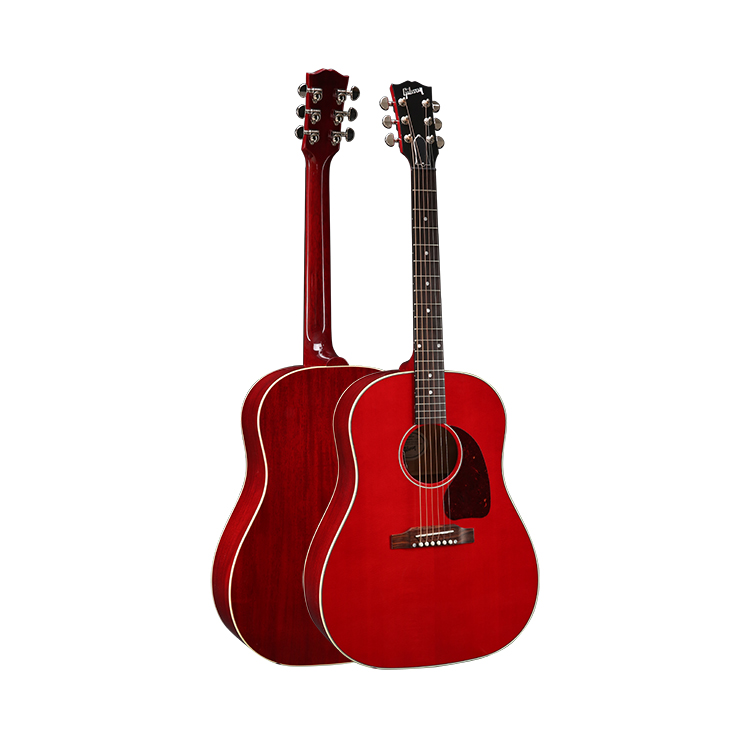 吉普森Gibson J45 Standard Cherry 云杉/红云杉全单电箱民谣吉他 - 图3