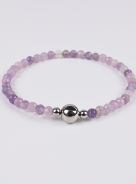 天然紫丁香手链女正品漂亮独特