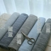 Cotton đơn giản và vải lanh Nhật Bản một nửa rèm ngắn rèm nửa rèm miễn phí đấm ngắn rèm nền Nhật Bản tùy chỉnh màn phòng ngủ - Phụ kiện rèm cửa bộ thanh treo rèm cửa Phụ kiện rèm cửa