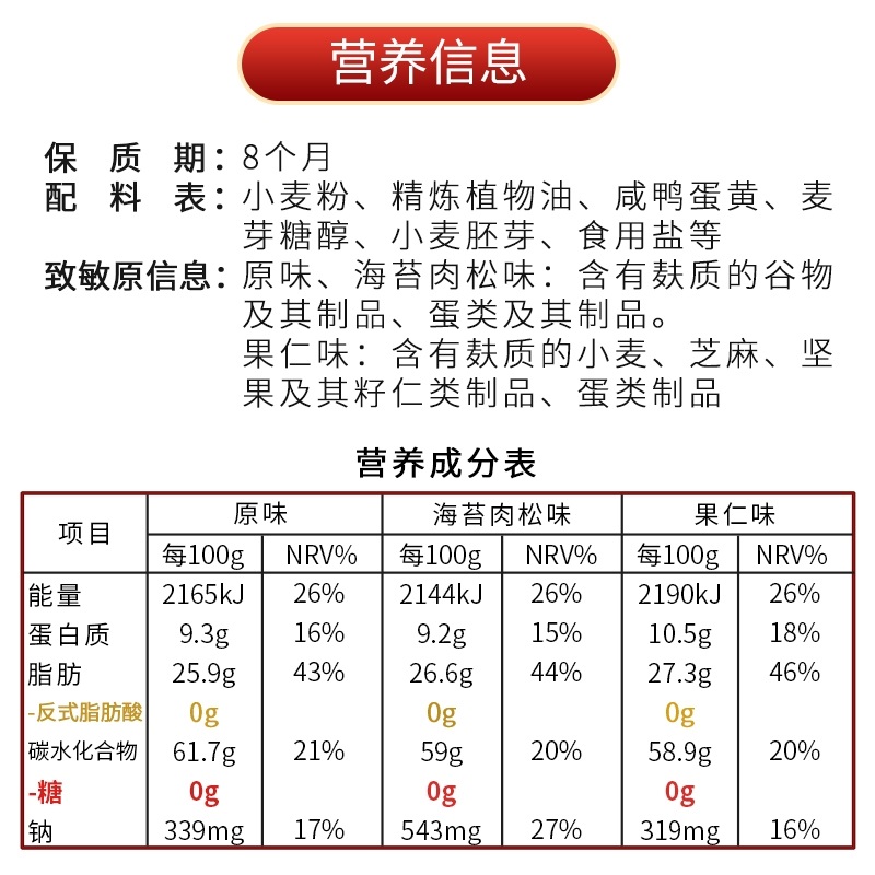 糖尿病人专用食品旗舰店血糖高糖友糖人控糖吃的主食无糖精饼零食 - 图0