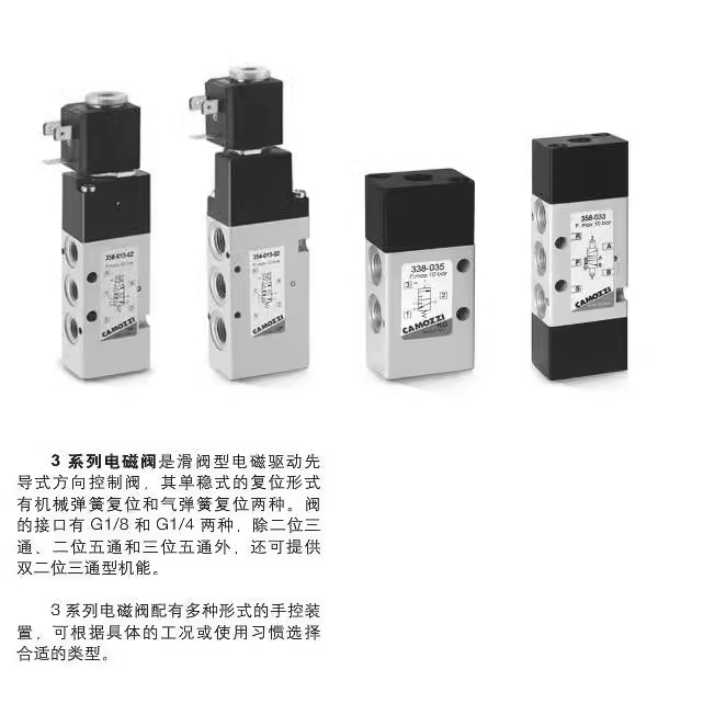 CAMOZZI电磁阀358-015-02 338-015-02 354-015-02 原装正品现货,淘宝优惠券,粉丝福利购,淘宝优惠卷