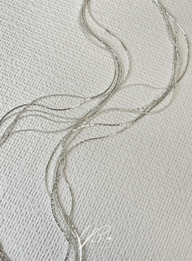 时髦气质多层超细项链闪亮锁骨链