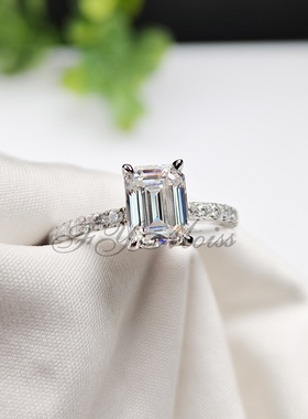 莫桑祖母绿切祖母绿切