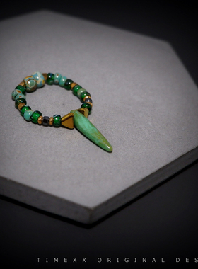 TIMEXX小众原创手作串珠戒指