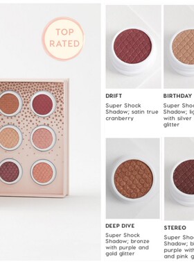 清仓包邮 colorpop卡拉NKLA泡泡colourpop眼影AF Polite套装Ritz