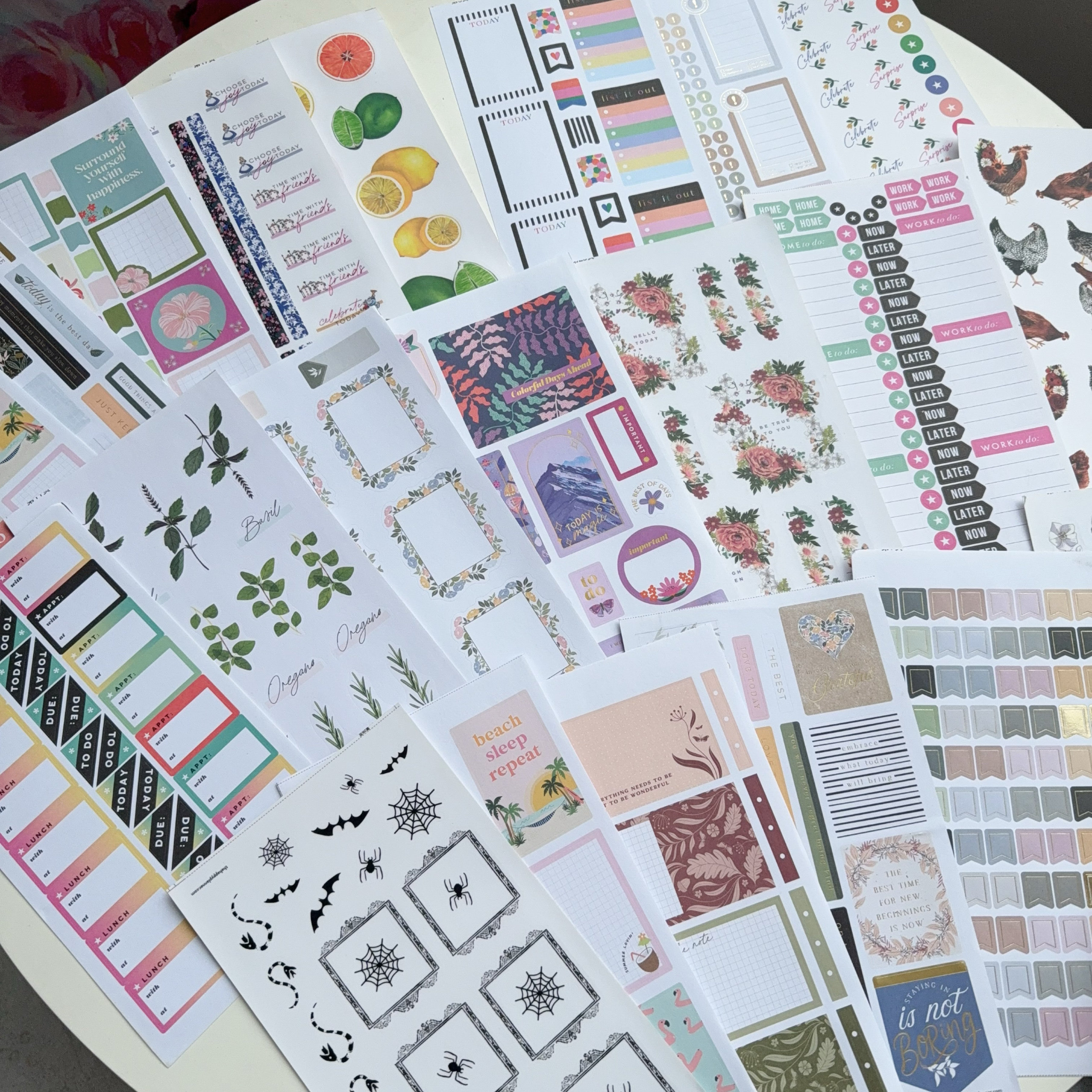 贴纸大礼包 外贸散装杂款贴纸随机50张不重复  B1-131,淘宝优惠券,粉丝福利购,淘宝优惠卷