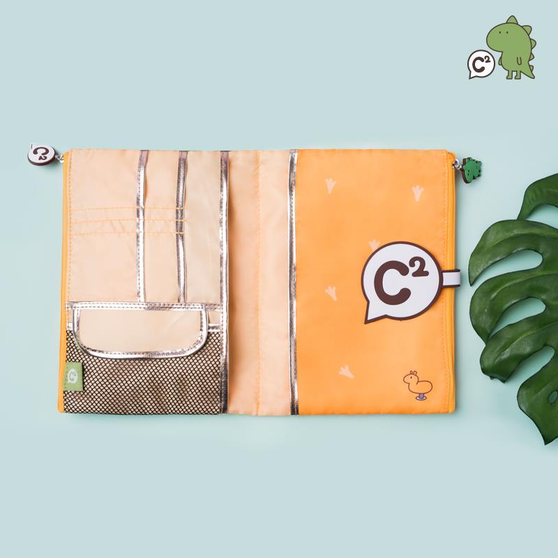 C2 母子手账医保袋丙例本袋可爱护照夹多功能用包防水原创 Studio C2 母子手账医保袋丙例本袋可爱护照夹多功能用包防水原创 Studio