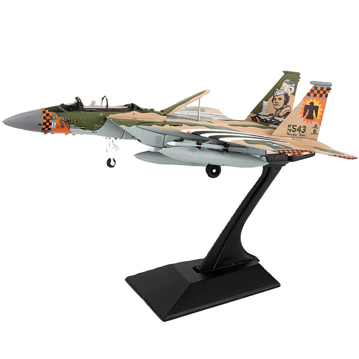 JC WINGS 1/144 美国空军 F-15C 鹰式战斗机 173联队 大卫 金斯利 - 图3