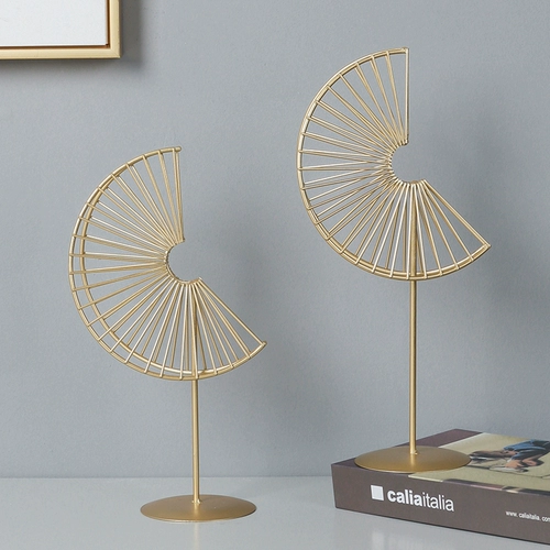 Северный легкий роскошный творческий вентилятор в форме листья свинг дома ювелирные украшения телевизионный шкаф винный шкаф