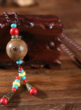 棉麻衣服女长款夏天文艺风项链