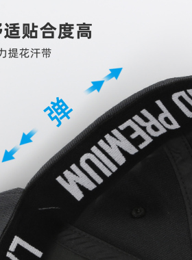lackpard羊毛帽子男秋冬季弹力硬顶棒球帽显脸小保暖休闲鸭舌帽