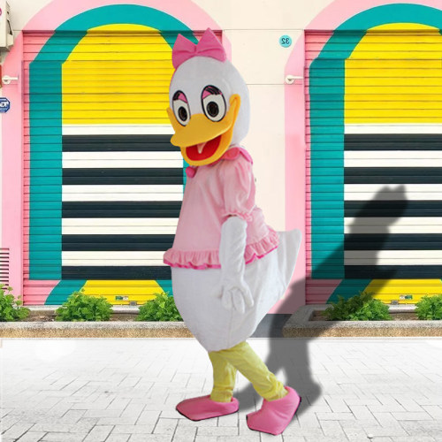唐老鸭卡通人偶服装黛丝行走衣服服饰动漫公仔玩偶头套人物可爱 - 图1