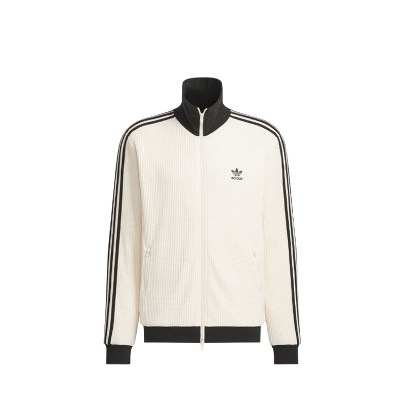 凝聚体育 Adidas originals 立领华夫格运动夹克秋男女外套JW0109,淘宝优惠券,粉丝福利购,淘宝优惠卷