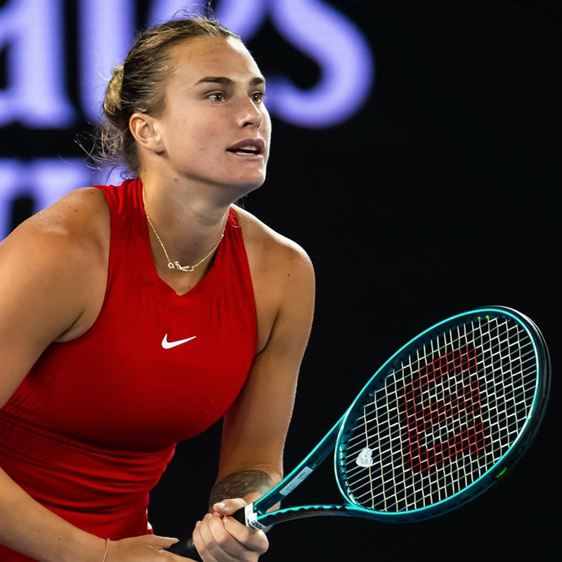 wilson威尔胜网球拍Blade V9美法网萨巴仑卡款男女士全碳素专业拍 - 图3