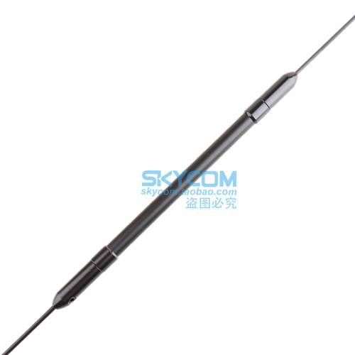 日本钻石正品 AZ507FX UV双段车载对讲机天线 黑色 顶部软质 75cm - 图1