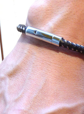 日本皮革编织意大利手链