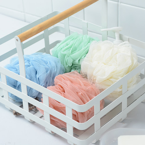 洁丽雅洗澡沐浴球可爱少女搓澡花起泡沐浴用品成人泡澡沐浴花大号 - 图0