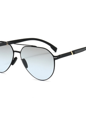 直播尼龙变色太阳镜防强光 日夜两用夜视镜 晴天感光变色防紫外线