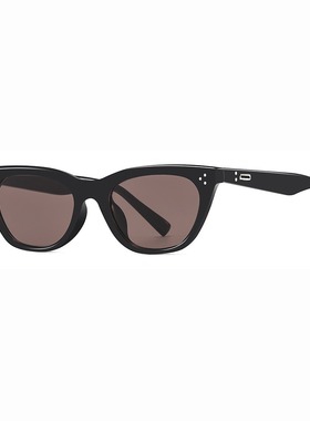 王嘉尔同款复古小框猫眼防晒太阳眼镜男潮gm墨镜女高级感网红韩版