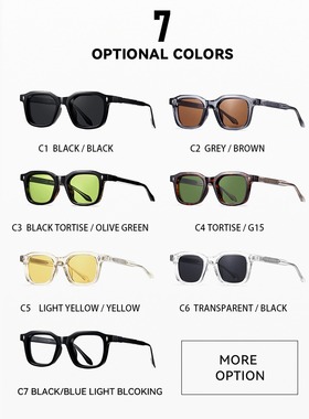 （精品丙酸插芯插针跨境货源欧美）2025墨镜男女士太阳镜眼镜厂家