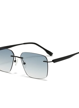 （实体店货源）太阳镜女高级感尼龙变色偏光墨镜日夜两用男夜视镜