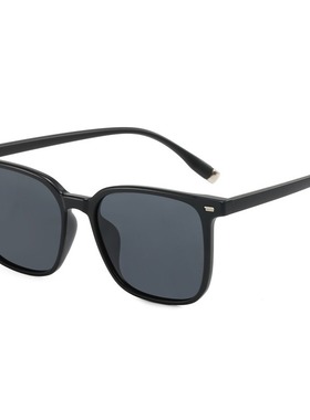 （实体店货源）2025韩版新款gm墨镜复古黑色高级感ins猫眼偏光镜