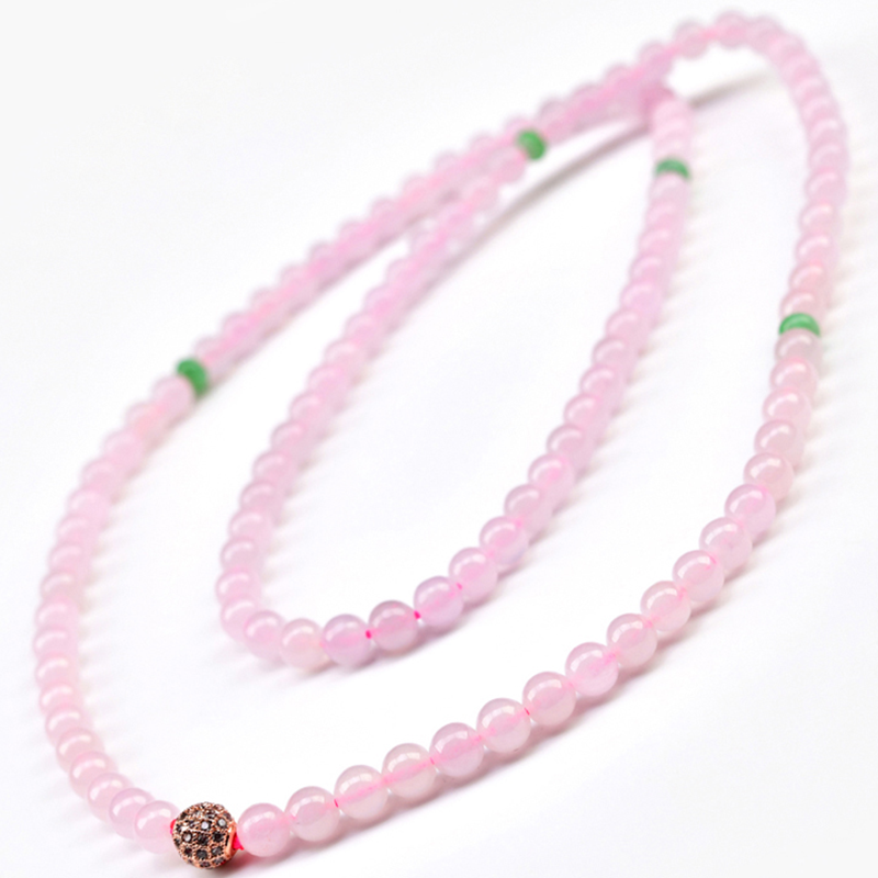 豪8印象qs256天然翡翠冰种项链 豪8印象颈饰