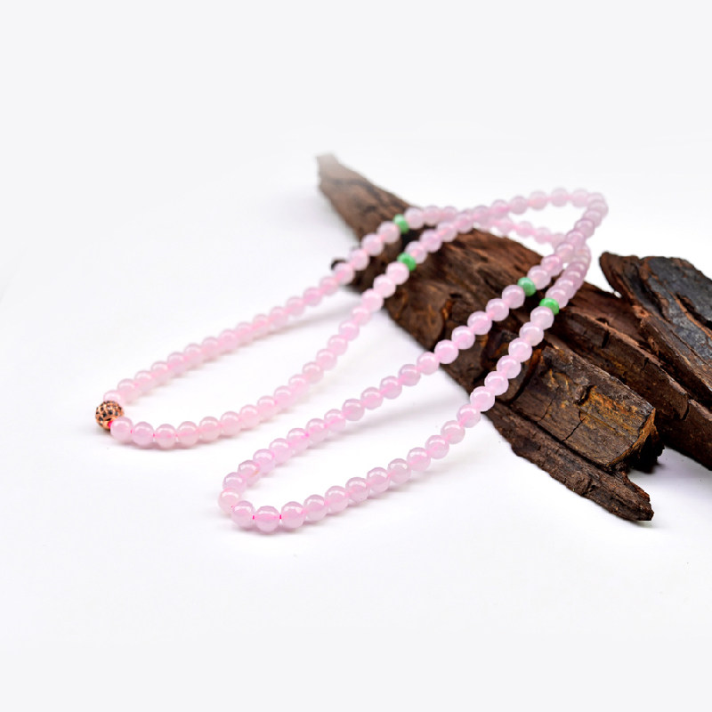 豪8印象qs256天然翡翠冰种项链 豪8印象颈饰