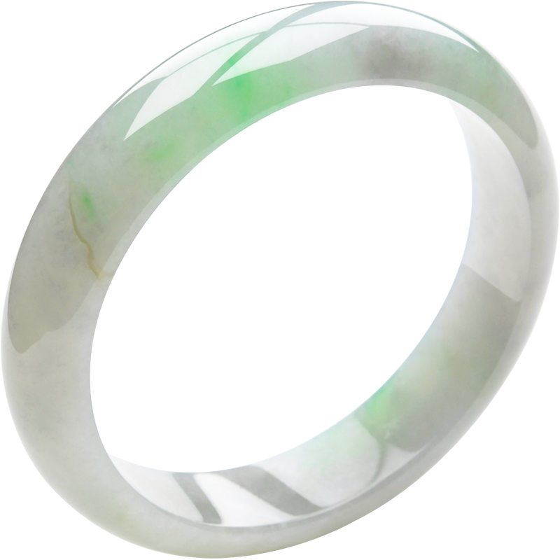 豪8印象s8-1917玉镯冰种翡翠手镯 豪8印象手饰