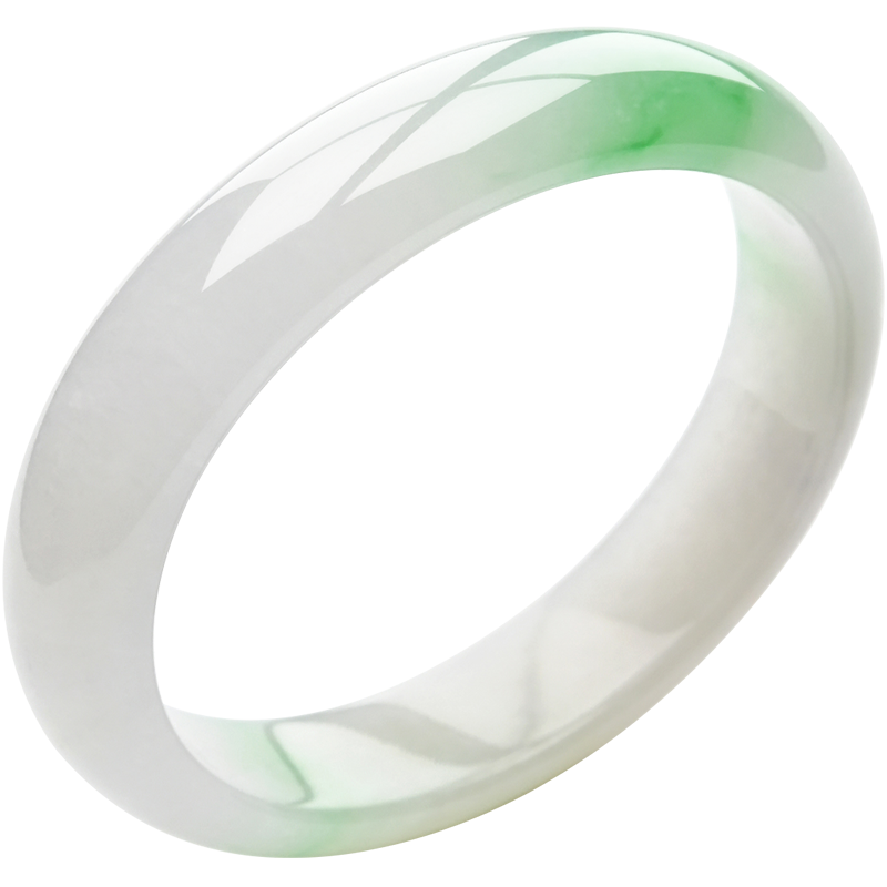 豪8印象l1006翡翠贵妃冰种玉镯子 豪8印象手饰