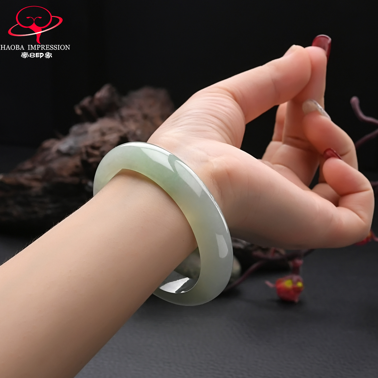 豪8印象s58-380翡翠贵妃缅甸玉石 豪8印象手饰