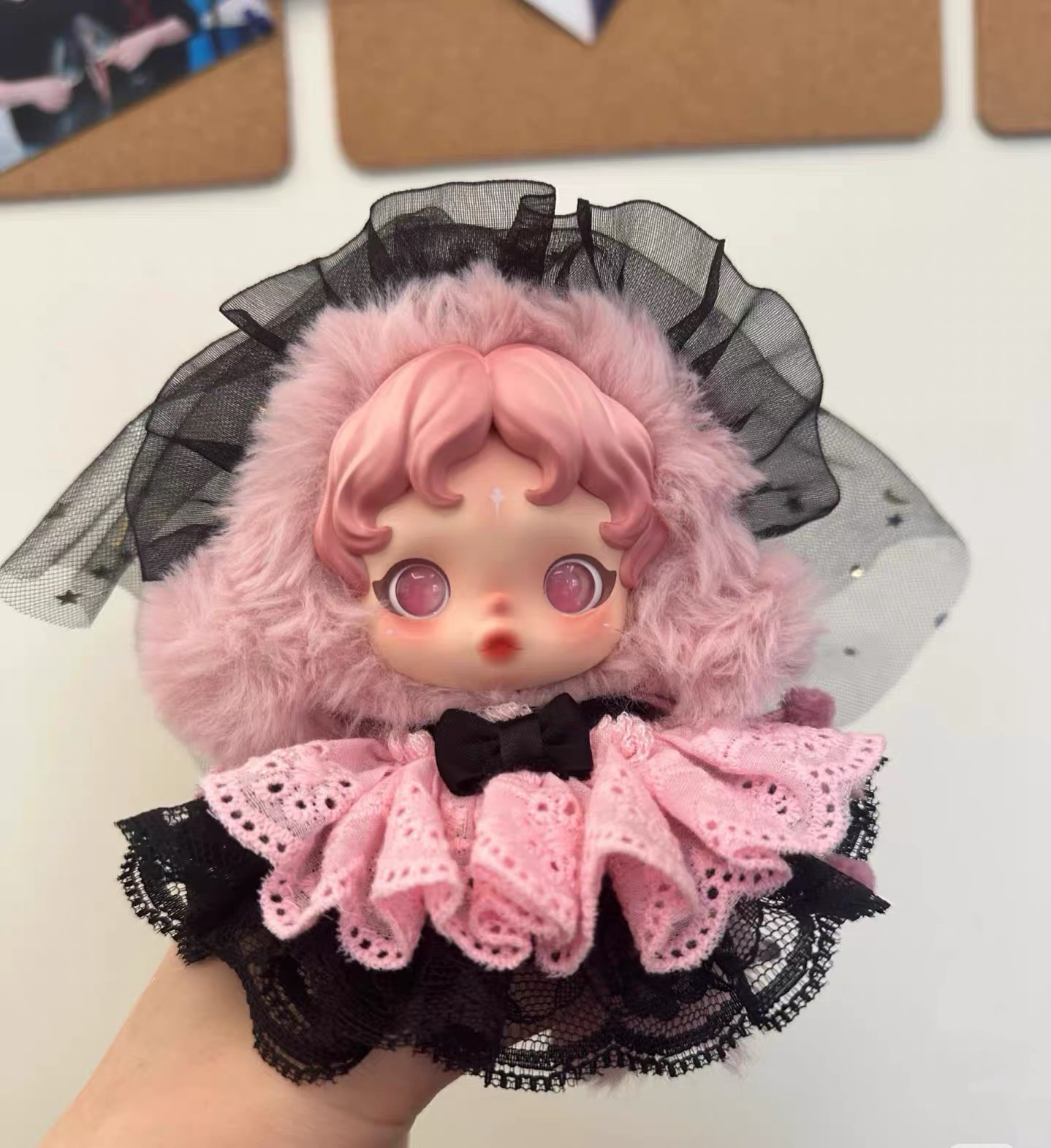 【手工定制】SP娃衣光织园冬日乐章skullpanda娃娃搪胶衣服礼服裙 - 图2