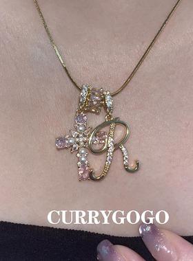 爱心蝴蝶结轻奢百搭项链