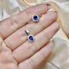 Natural Royal Blue Pigeon Blood Ruby Princess Diana Jewelry
