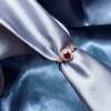 Natural pigeon blood red ruby ring