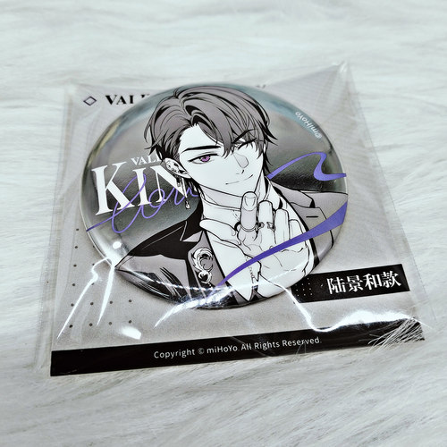 未定事件簿官周 浪漫定格/燃情悸动系列马口铁徽章 正版周边 - 图0