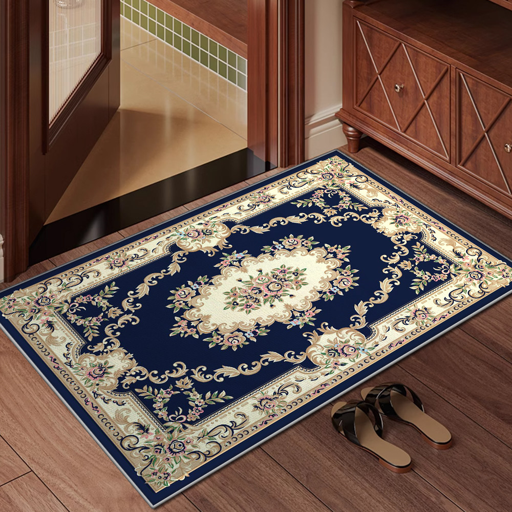 新中式入户门地垫进门玄关高级感家用门口脚垫子客厅门垫卧室地毯,淘宝优惠券,粉丝福利购,淘宝优惠卷