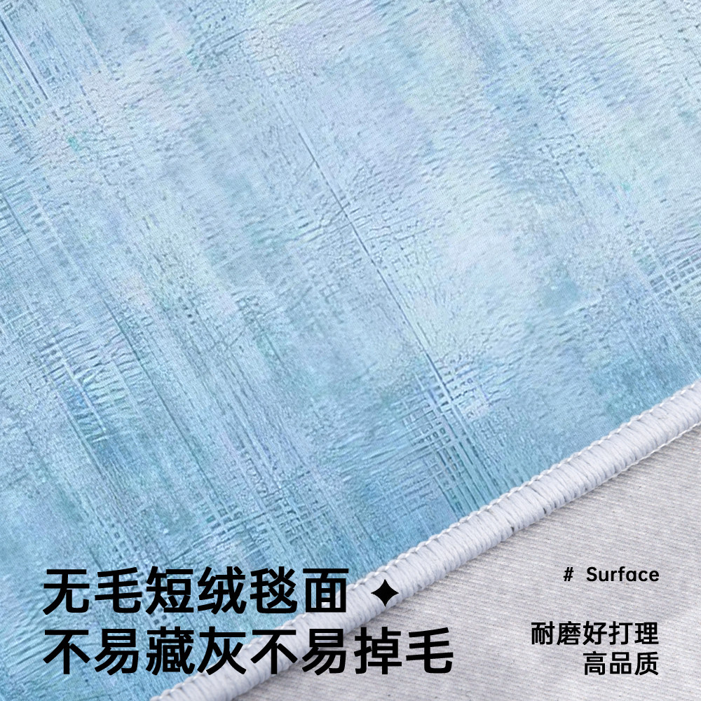 耐脏室内外大门地毯浅蓝色系简约风门口脚垫除尘耐脏进门垫新款,淘宝优惠券,粉丝福利购,淘宝优惠卷
